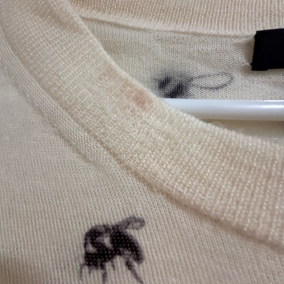 Jcrew Bee Tippi Sweater with jewel embellishments - Picture 7 of 7